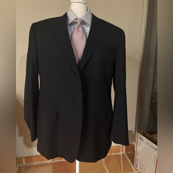 Canali 1934 Navy 2-Button Blazer EU 58L - Picture 1 of 4